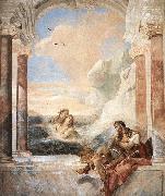 TIEPOLO, Giovanni Domenico Thetis Consoling Achilles France oil painting artist